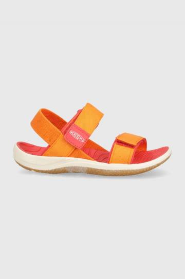 Детские сандалии Keen ELLE BACKSTRAP цвет оранжевый Детские сандалии Keen ELLE BACKSTRAP цвет оранжевый