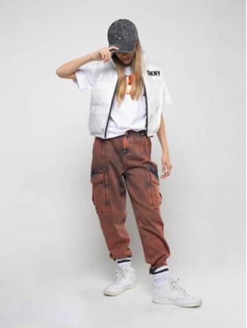DKNY Футболка D35T08 S Білий Regular Fit DKNY Футболка D35T08 S Білий Regular Fit