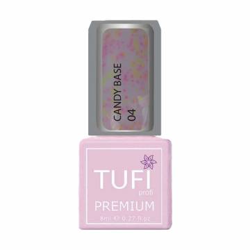 База для гель-лака Tufi profi Premium Candy Base, 04 Щербет, 8 мл База для гель-лака Tufi profi Premium Candy Base, 04 Щербет, 8 мл