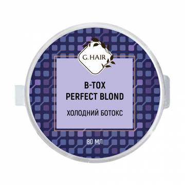 Ботокс для волос Inoar G-Hair B-tox Perfect Blond Идеальный блонд, 80 мл Ботокс для волос Inoar G-Hair B-tox Perfect Blond Идеальный блонд, 80 мл