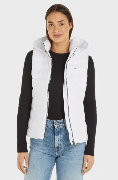 Женский белый жилет TJW BASIC HOODED VEST Белый XS Tommy Jeans DW0DW13742