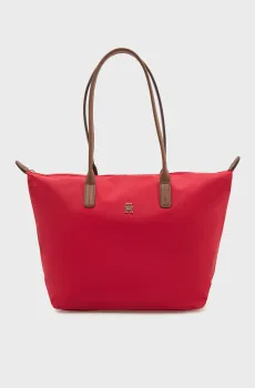 Женская красная сумка POPETTE TOTE Красный ONESIZE Tommy Hilfiger AW0AW17711
