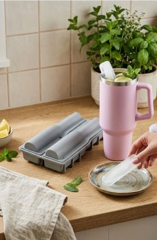 Формочки для льоду - темно-сірий