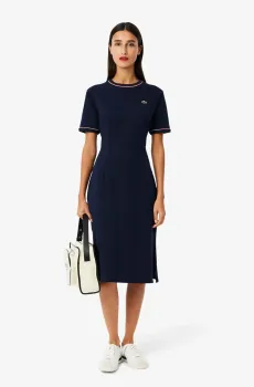 Женское синее платье Синий 40 Lacoste EF9988GWI