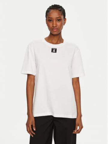 Patrizia Pepe Футболка 8M1612/J089-W103 Білий Regular Fit Patrizia Pepe Футболка 8M1612/J089-W103 Білий Regular Fit