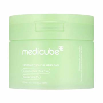 Противовоспалительные пэды для лица Medicube Exosome Cica Calming Pad с центеллой, 100 шт