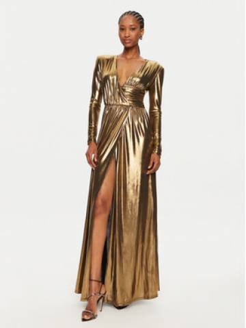 Silvian Heach Вечірня сукня GPA24205VE Золотий Slim Fit Silvian Heach Вечірня сукня GPA24205VE Золотий Slim Fit