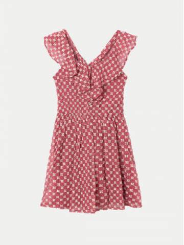 Mayoral Літня сукня 6960 Рожевий Regular Fit