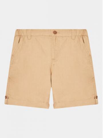 United Colors Of Benetton Шорти з тканини 4BE7G9012 Бежевий Regular Fit United Colors Of Benetton Шорти з тканини 4BE7G9012 Бежевий Regular Fit