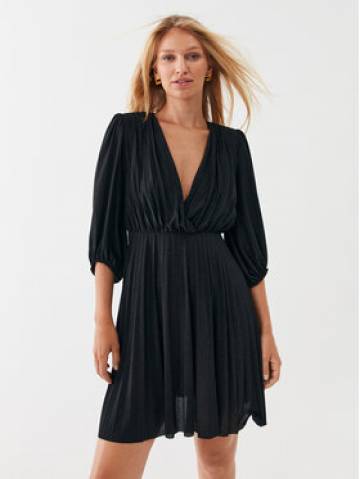 Liu Jo Коктейльна сукня CF3224 J1923 Чорний Regular Fit Liu Jo Коктейльна сукня CF3224 J1923 Чорний Regular Fit