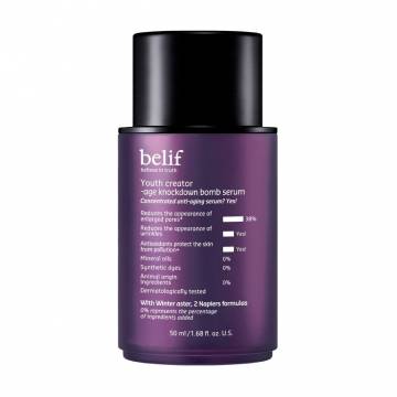Антивозрастная сыворотка для лица Belif Youth Creator Age Knockdown Bomb Serum, 50 мл Антивозрастная сыворотка для лица Belif Youth Creator Age Knockdown Bomb Serum, 50 мл
