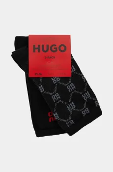Женский набор черных носков Черный 35-38 HUGO 6007