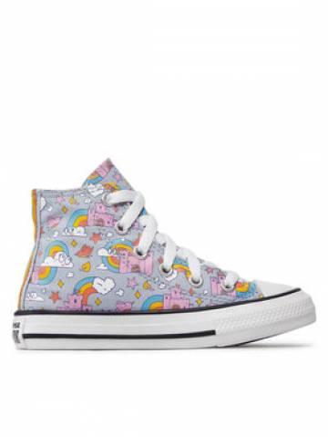 Converse Кеди Chuck Taylor All Star Rainbow Castles 372943C Голубий Converse Кеди Chuck Taylor All Star Rainbow Castles 372943C Голубий