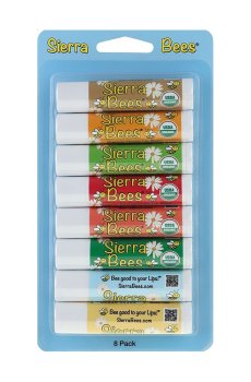 Уценка! Набор бальзамов для губ Sierra Bees Ассорти, 8*4.25 г