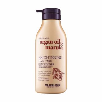 Кондиционер для блеска волос Luxliss Miracle Africa Brightening Hair Care Conditioner Argan Oil & Marula, 500 мл Кондиционер для блеска волос Luxliss Miracle Africa Brightening Hair Care Conditioner Argan Oil & Marula, 500 мл
