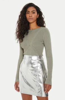 Женский оливковый джемпер Оливковый S Guess W4YR17.Z37K0;G9D5