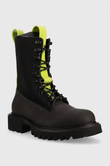 Ботинки Rains 22610 Show Combat Boot Neopren мужские цвет чёрный 22610.01-01.Black Ботинки Rains 22610 Show Combat Boot Neopren мужские цвет чёрный 22610.01-01.Black