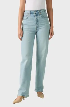 Женские голубые джинсы Ribcage Full-length Голубой 33-32 Levi’s® 79078;0045