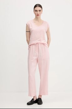 Льняная футболка United Colors of Benetton