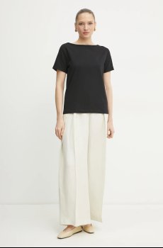 Штаны с примесью льна Liviana Conti