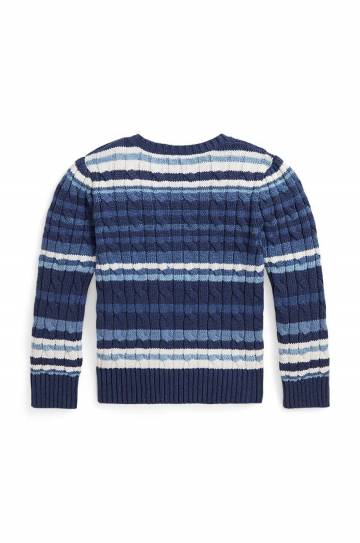 Детский свитер Polo Ralph Lauren цвет синий 312940988001 Детский свитер Polo Ralph Lauren цвет синий 312940988001