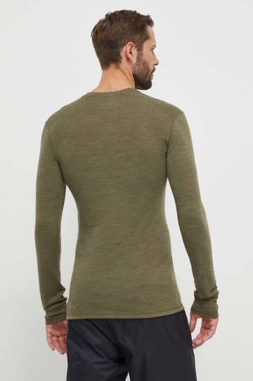 Функциональный лонгслив Smartwool Classic Thermal Merino цвет зелёный Функциональный лонгслив Smartwool Classic Thermal Merino цвет зелёный