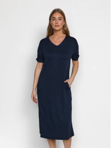 Cream Повсякденна сукня Livia 10606677 Cиній Loose Fit Cream Повсякденна сукня Livia 10606677 Cиній Loose Fit