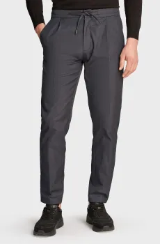 Мужские серые брюки COTTON STRETCH PLEATED Серый 29-32 Calvin Klein K10K113431