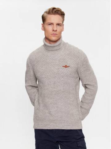 Aeronautica Militare Гольф 232MA1455L509 Сірий Regular Fit Aeronautica Militare Гольф 232MA1455L509 Сірий Regular Fit