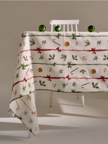 Різдвяна скатертина - нюдовий