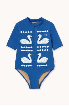Детский слитный купальник Tinycottons SWANS SWIMSUIT