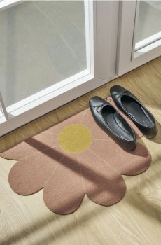 Дорожка у формі квітки - пастельний рожевий