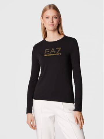 EA7 Emporio Armani Блузка 8NTT51 TJDQZ 1200 Чорний Regular Fit EA7 Emporio Armani Блузка 8NTT51 TJDQZ 1200 Чорний Regular Fit