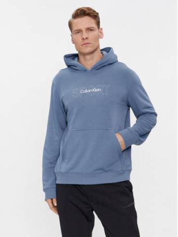Calvin Klein Performance Світшот Graphic 00GMS4W339 Голубий Regular Fit Calvin Klein Performance Світшот Graphic 00GMS4W339 Голубий Regular Fit
