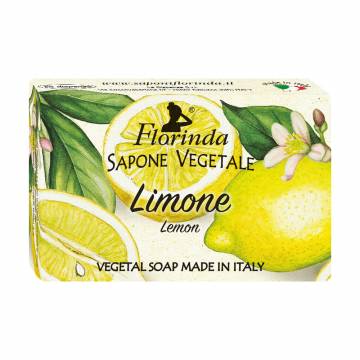 Натуральное мыло Florinda Vegetal Soap Lemon Лимон, 200 г Натуральное мыло Florinda Vegetal Soap Lemon Лимон, 200 г