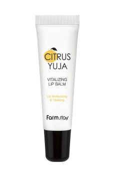 Уценка! Бальзам для губ FarmStay Citrus Yuja Vitalizing Lip Balm с экстрактом юдзу, 10 г