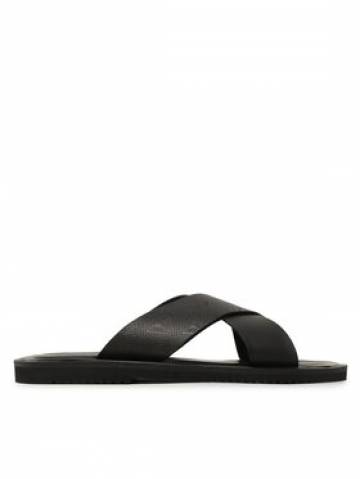Emporio Armani Шльопанці X4P125 XN789 K001 Чорний Emporio Armani Шльопанці X4P125 XN789 K001 Чорний