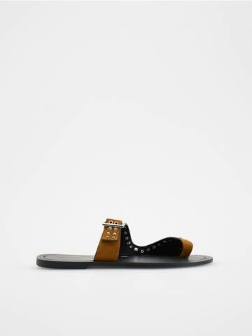 Reserved - LADIES` SANDALS - золотисто-коричневий - 397CP-82X Reserved - LADIES` SANDALS - золотисто-коричневий - 397CP-82X