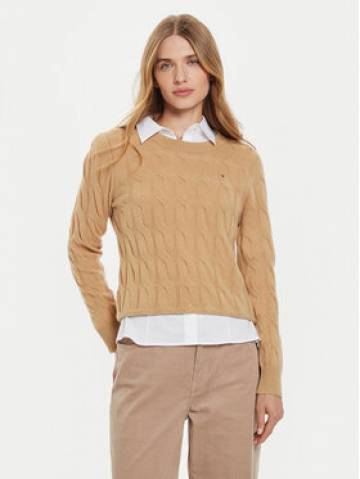 Tommy Hilfiger Светр WW0WW43586 Бежевий Regular Fit