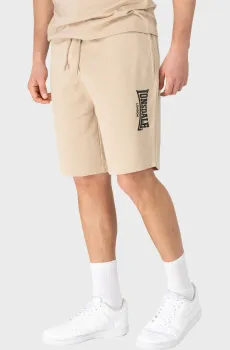 Мужские бежевые шорты Бежевый S Lonsdale 117111