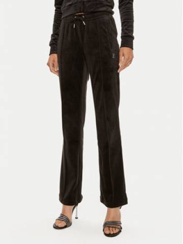 Juicy Couture Спортивні штани Tina JCAPW045 Чорний Regular Fit Juicy Couture Спортивні штани Tina JCAPW045 Чорний Regular Fit