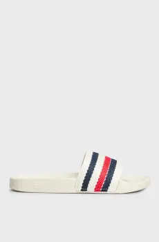 Женские белые слайдеры Белый 39 Tommy Hilfiger FW0FW07151