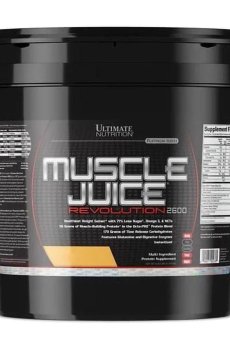 Гейнер Ultimate Nutrition Muscle Juice Revolution 2600 Печенье с кремом, в порошке, 5.04 кг