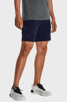 Мужские темно-синие шорты UA Unstoppable Shorts Синий XL Under Armour 1370378-410