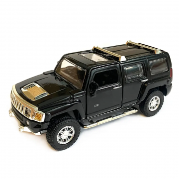 Автомодель Автопром Hummer H3 чорна (68321/68321-4) Автомодель Автопром Hummer H3 чорна (68321/68321-4)