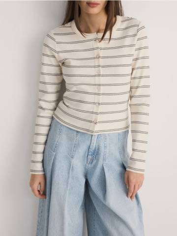 Reserved - LADIES` BLOUSE - різнобарвний - ZR415-MLC Reserved - LADIES` BLOUSE - різнобарвний - ZR415-MLC