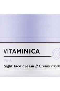Ночной крем для лица Bioearth Vitaminica Vit A Night Face Cream, 50 мл