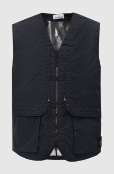 Синий жилет Metal Lamina Poly