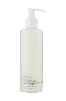 Гель для душа Vesna Shower Gel With Prebiotics с пребиотиками, 200 мл