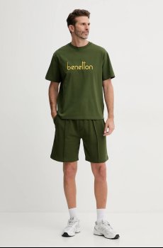 Хлопковая футболка United Colors of Benetton